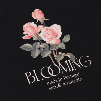Blooming T-Shirt Black