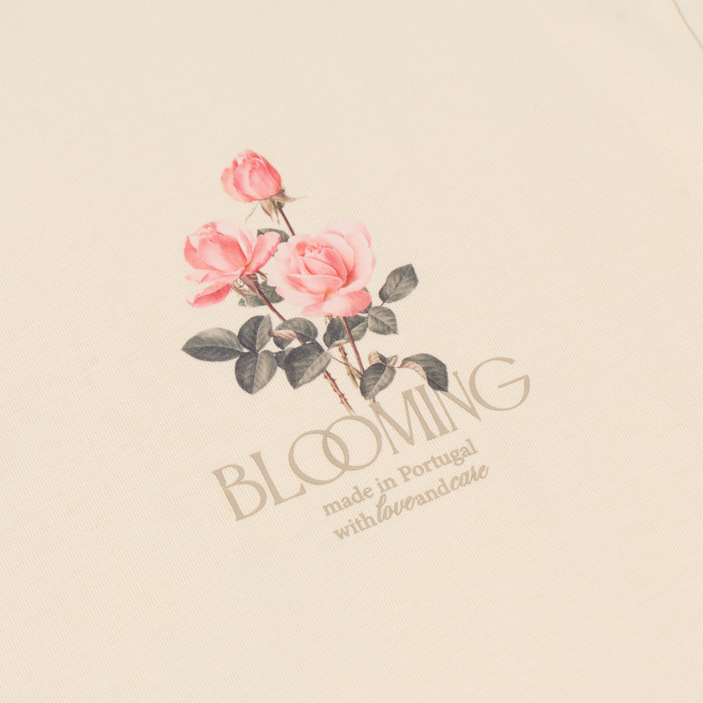 Blooming T-Shirt Ecru