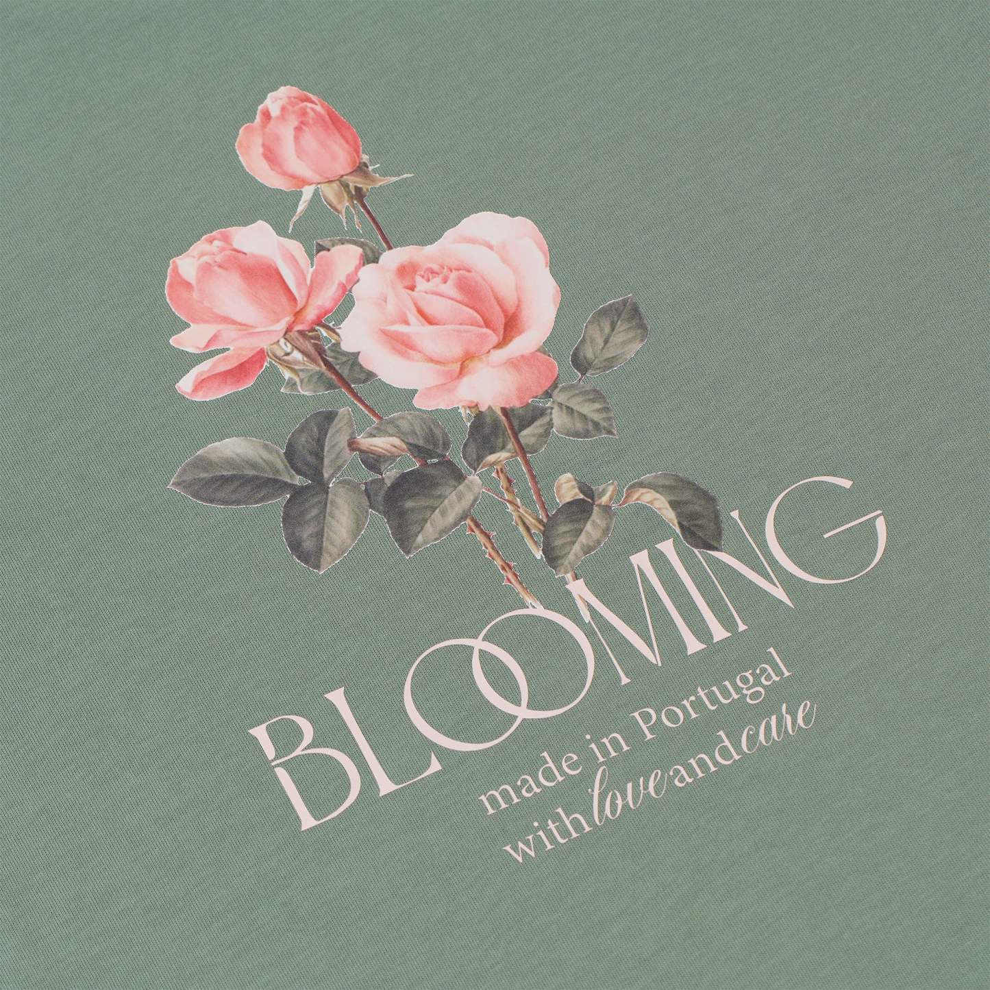 Blooming T-Shirt Kaki