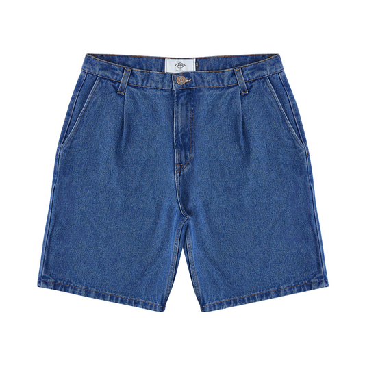 Boxy Shorts Dark Denim