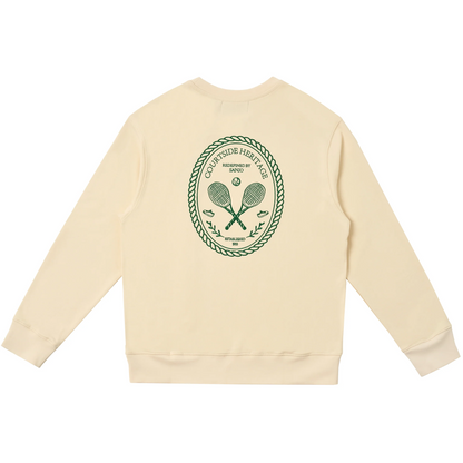 Courtside Sweat Ecru