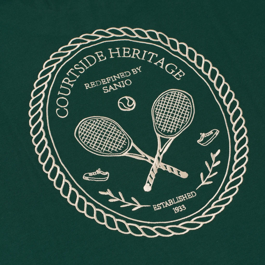 Courtside T-Shirt Green