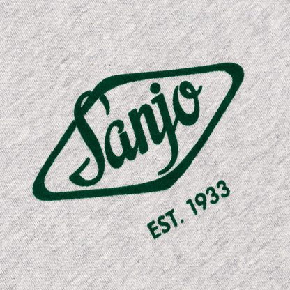 Flocked Logo T-Shirt Grey