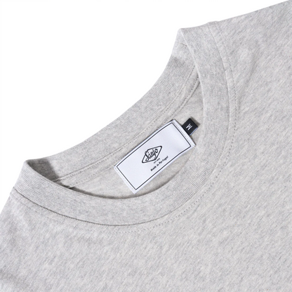 Flocked Logo T-Shirt Grey