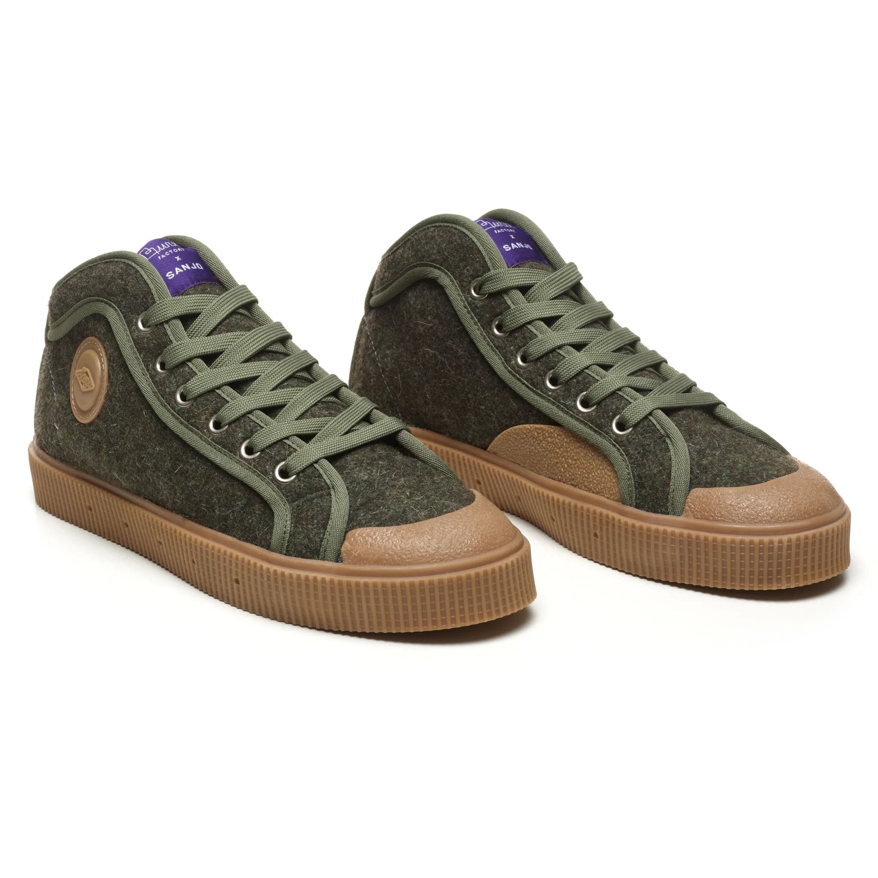 Sanjo K100 Burel Boletos Sneakers pair
