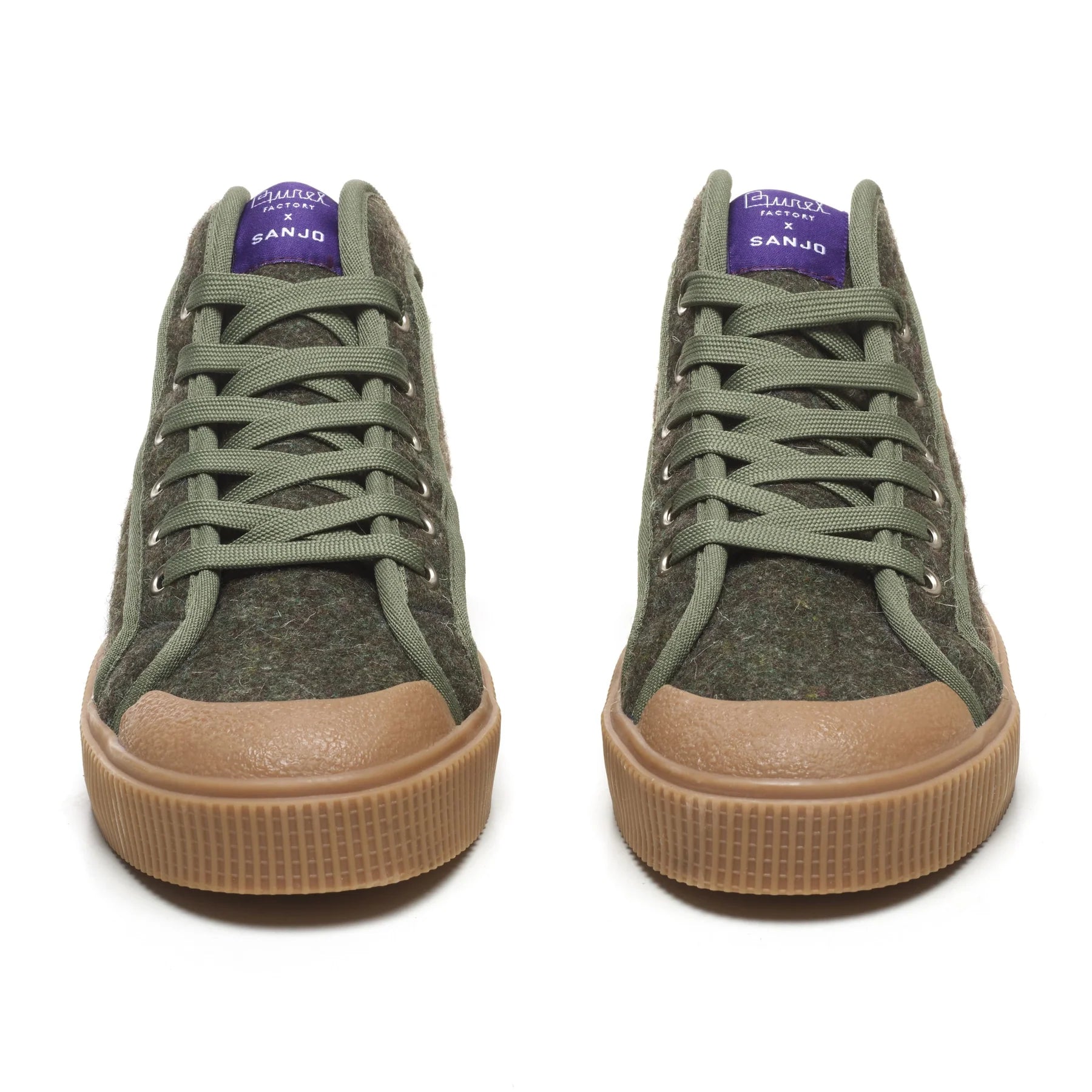 Sanjo K100 Burel Boletos Sneakers pair, front view