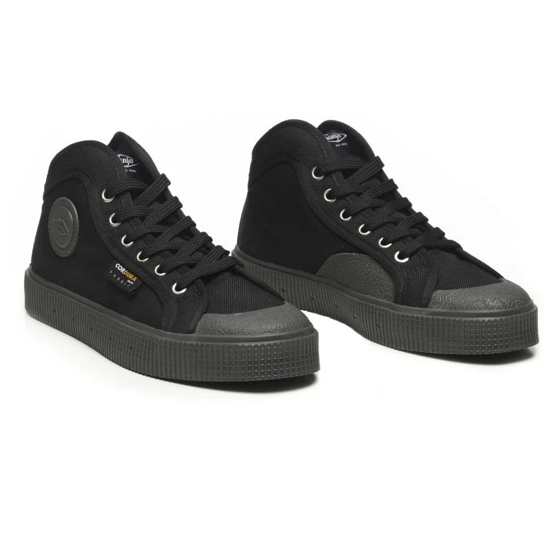 Sanjo K100 Cordura Black sneakers pair