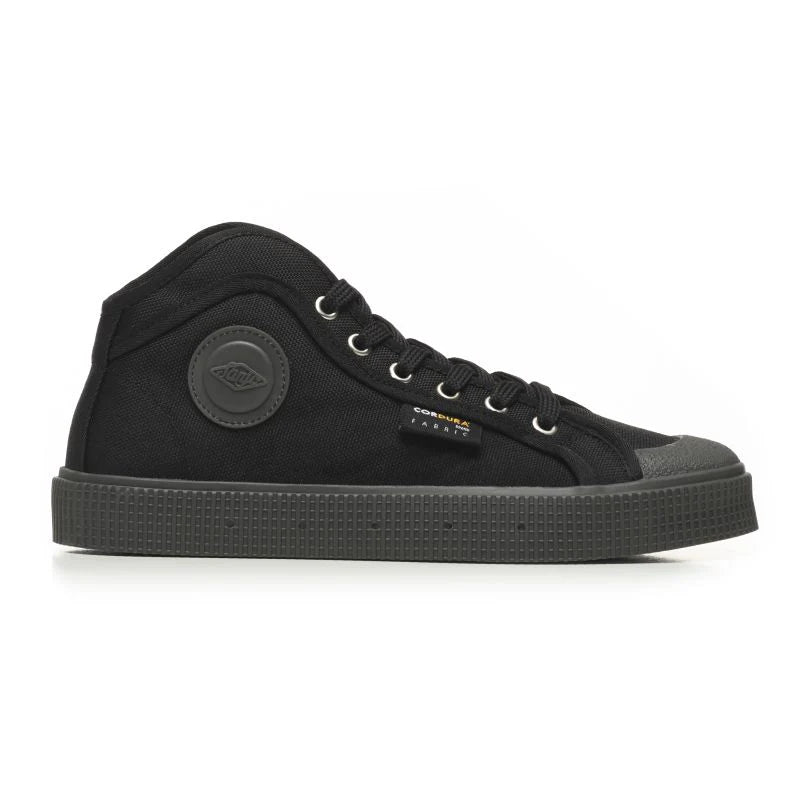 Sanjo K100 Cordura Black sneakers, side view 