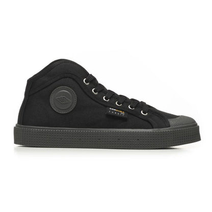 Sanjo K100 Cordura Black sneakers, side view 