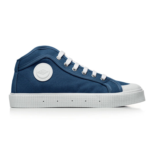 Sanjo K100 Navy Sneakers, side view