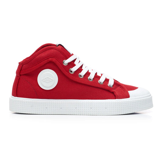 Sanjo K100 Red Sneakers, side view