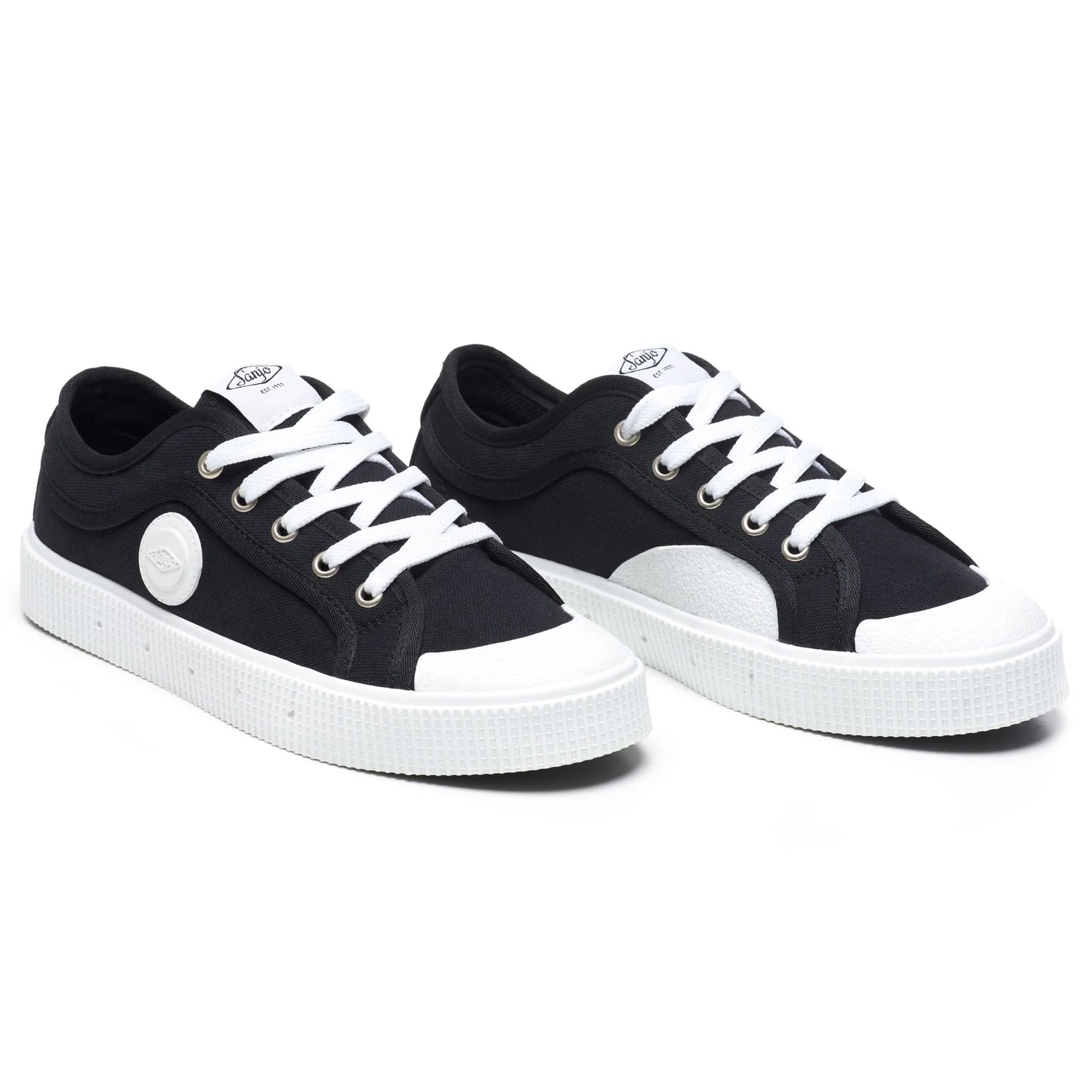 Sanjo K200 Black Sneakers pair