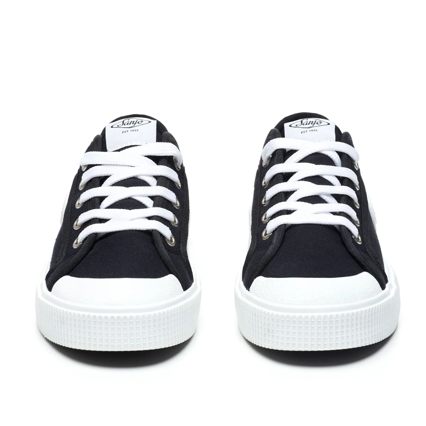 Sanjo K200 Black Sneakers pair, front view