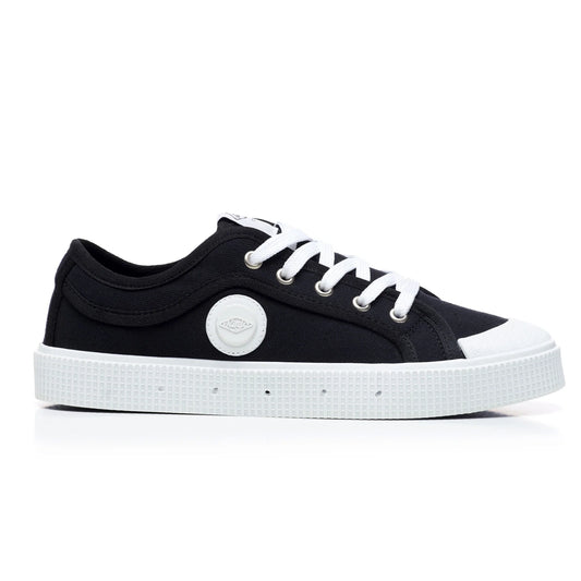 Sanjo K200 Black Sneakers, side view