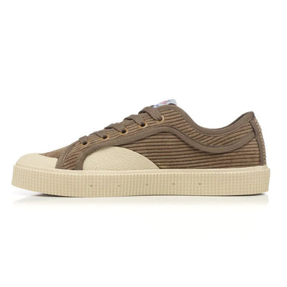 Sanjo K200 Corduroy Brown Sneakers, side view