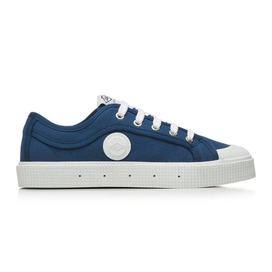 Sanjo K200 Navy Blue Sneakers, side view