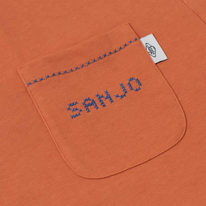 Old Money Pocket T-Shirt Brick