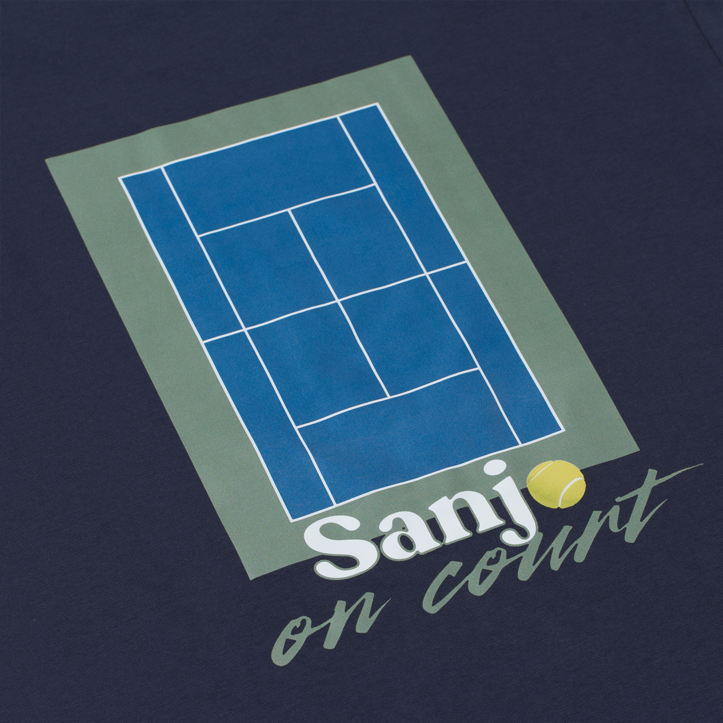On Court T-Shirt Navy