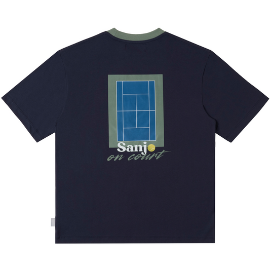 On Court T-Shirt Navy