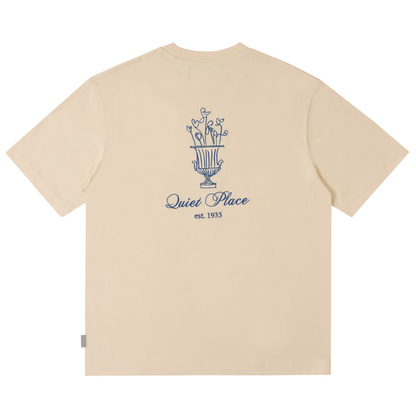 Quiet Place T-Shirt Ecru