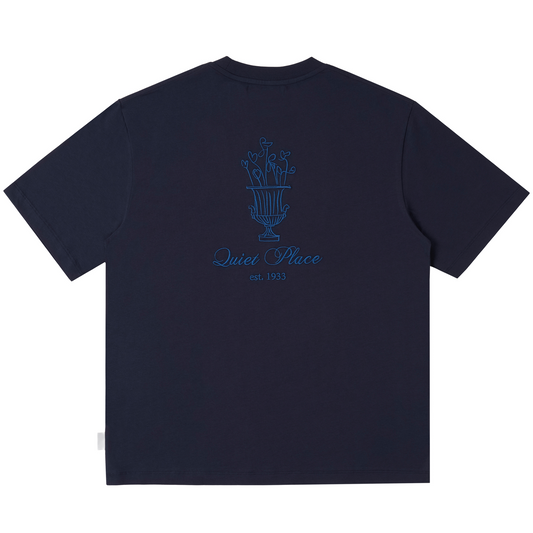 Quiet Place T-Shirt Navy