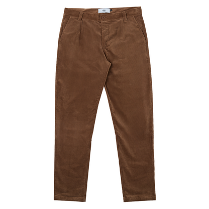 Relaxed Corduroy Trousers Brown