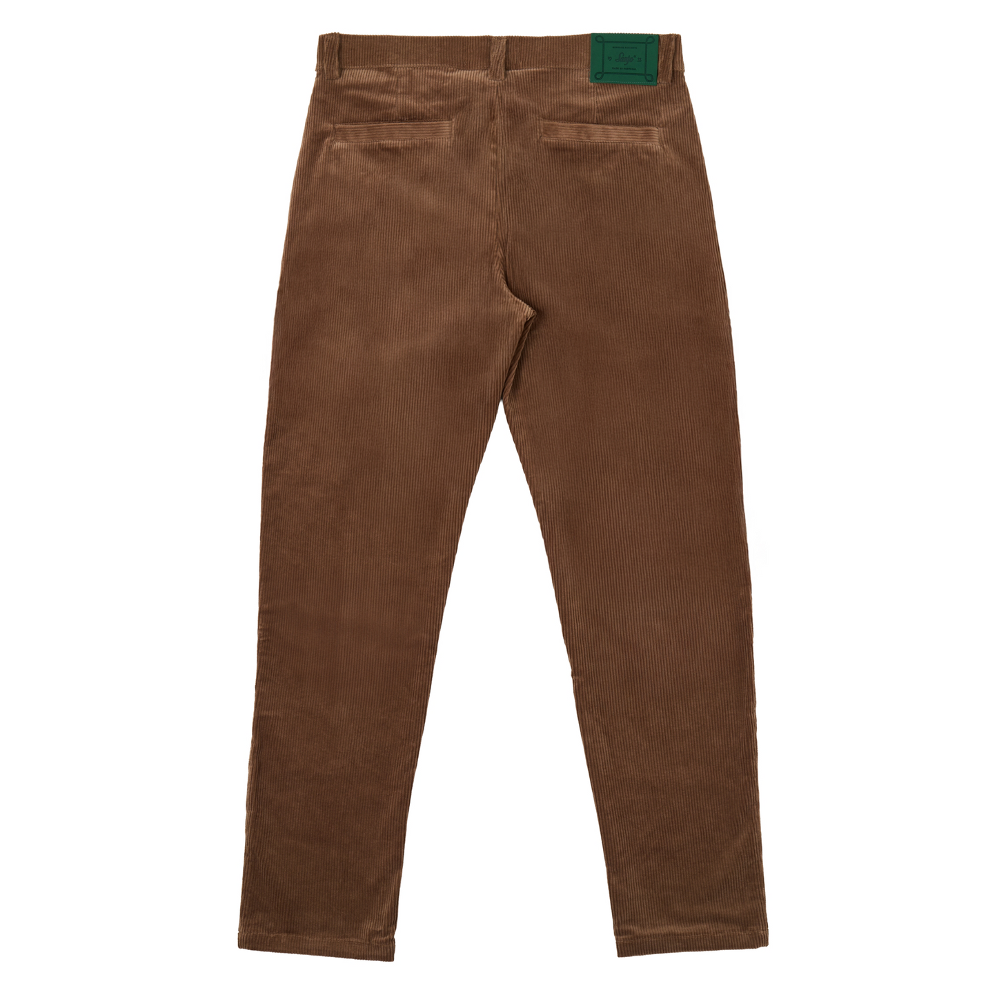Relaxed Corduroy Trousers Brown