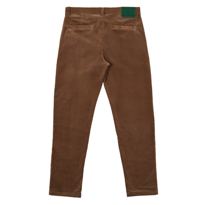 Relaxed Corduroy Trousers Brown