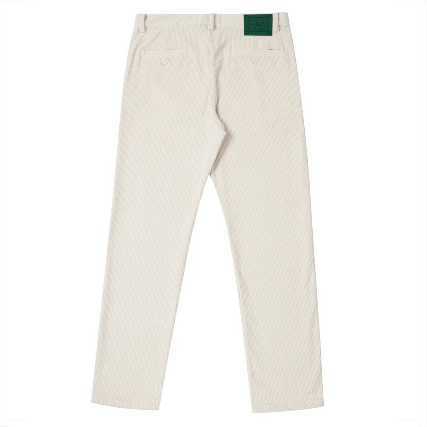 Relaxed Corduroy Trousers Ecru