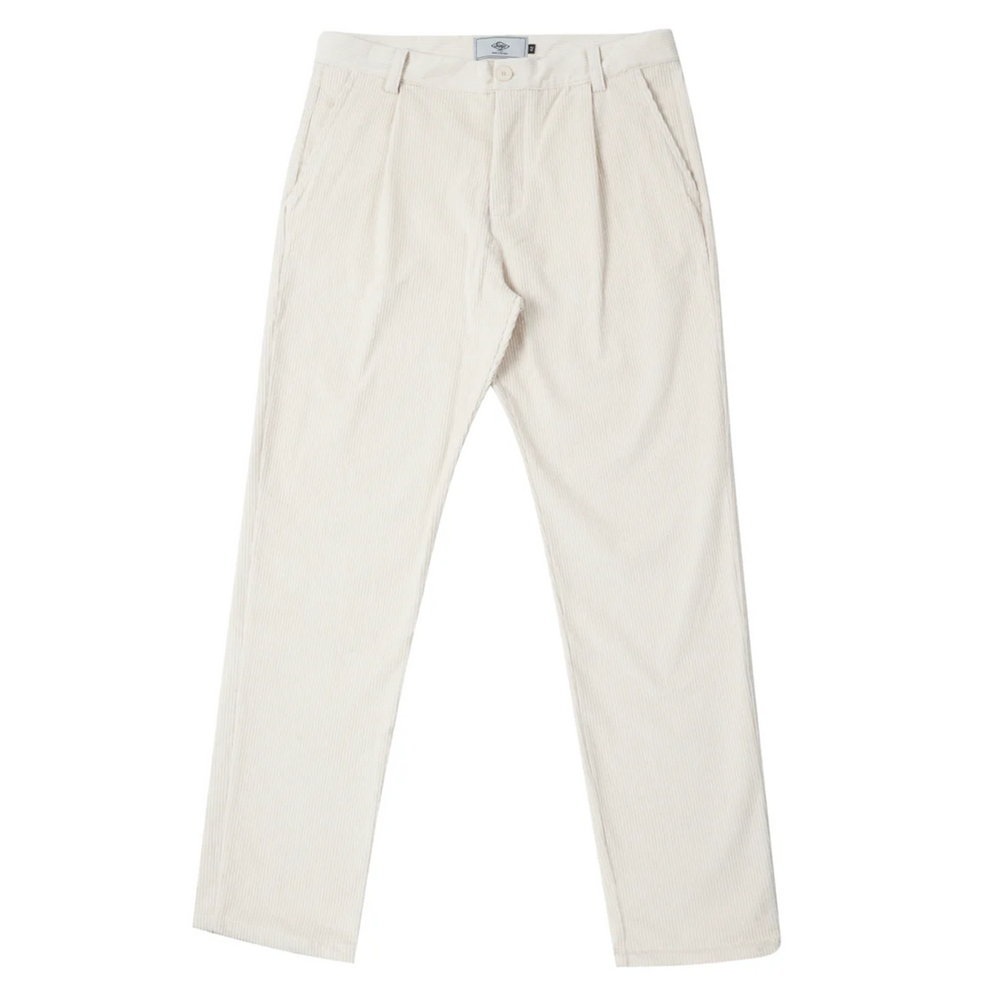 Relaxed Corduroy Trousers Ecru