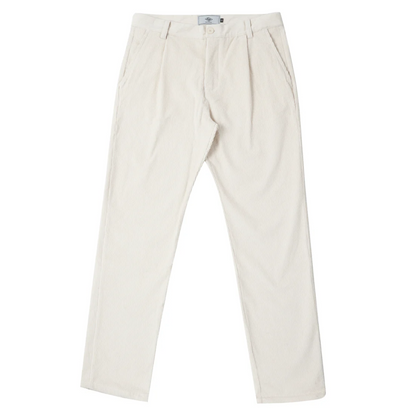 Relaxed Corduroy Trousers Ecru