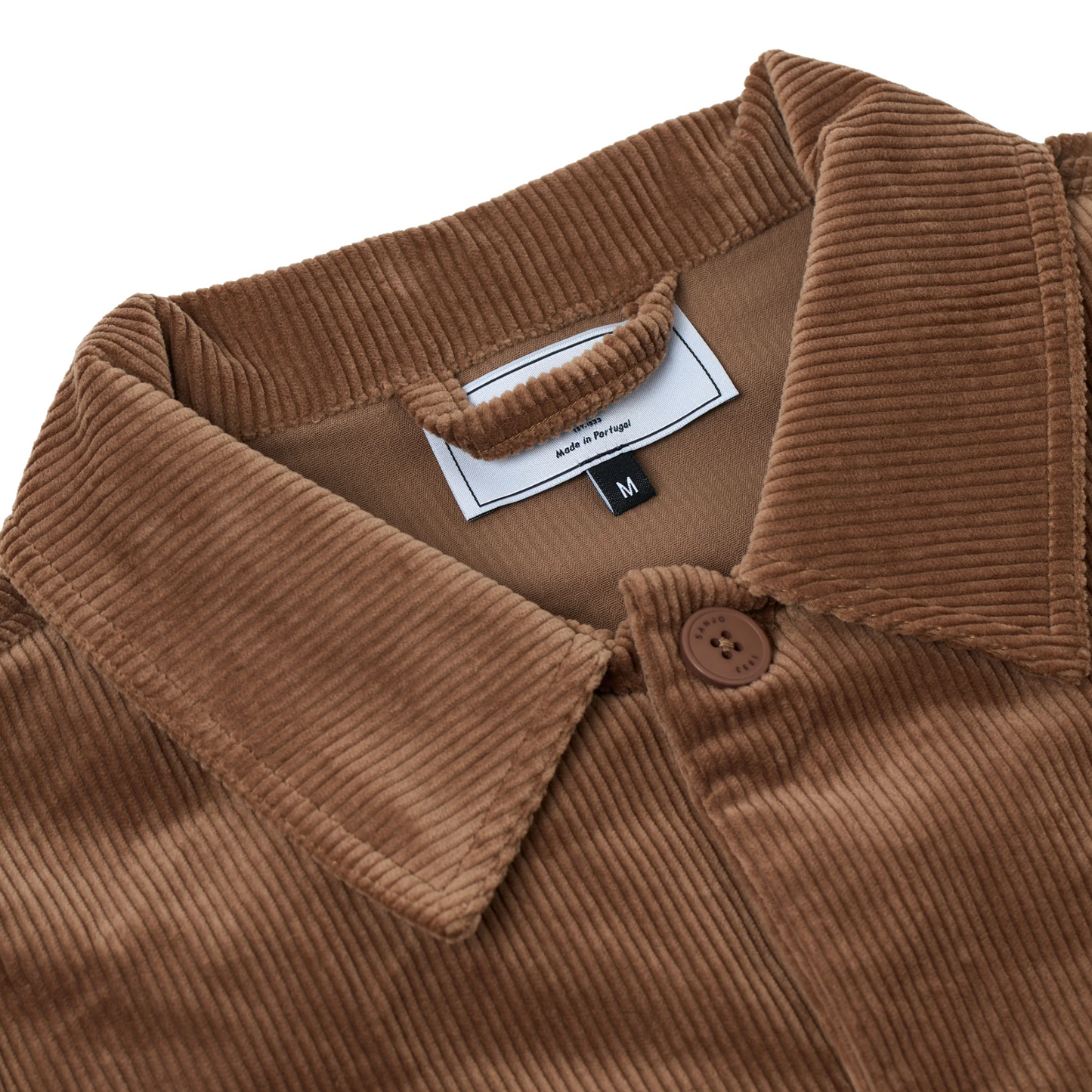 Corduroy Retro Coat Brown