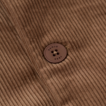 Corduroy Retro Coat Brown