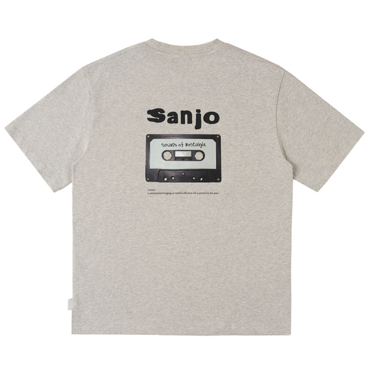 Retro Sound T-Shirt Grey