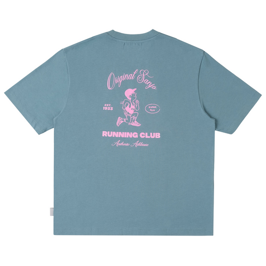 Running Club T-Shirt Denim