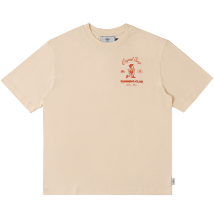 Running Club T-Shirt Ecru