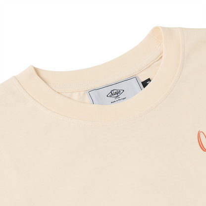 Running Club T-Shirt Ecru