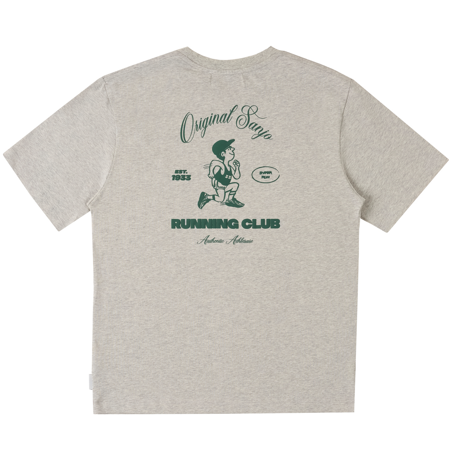 Running Club T-Shirt Grey