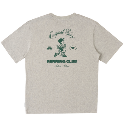 Running Club T-Shirt Grey