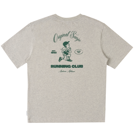 Running Club T-Shirt Grey