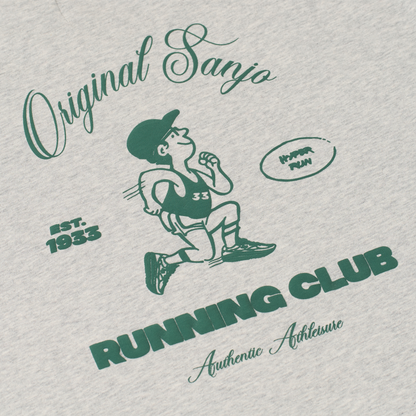 Running Club T-Shirt Grey