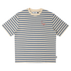 Stripes 80 T-Shirt Denim / Ecru