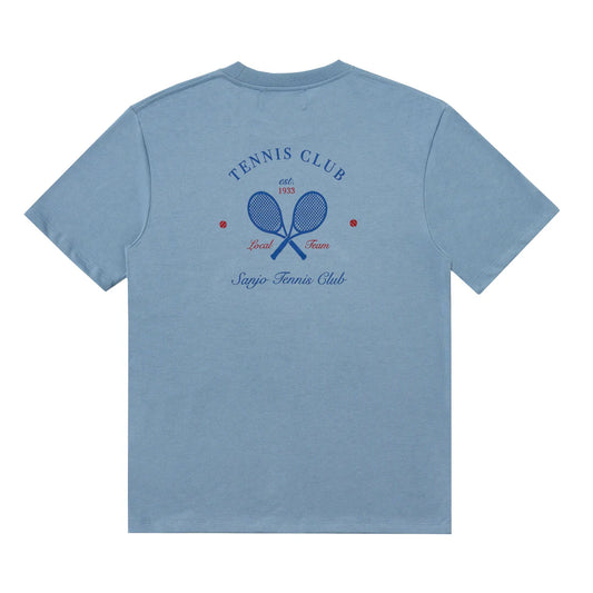 Tennis Club V2 T-Shirt Sky