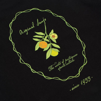 The Sporty Olive Sweat Black