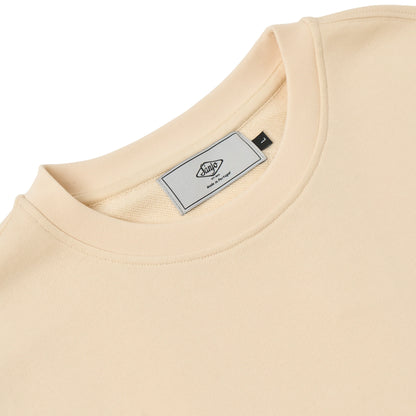 The Sporty Olive Sweat Ecru