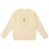 The Sporty Olive Sweat Ecru