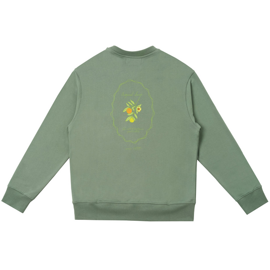 The Sporty Olive Sweat Kaki