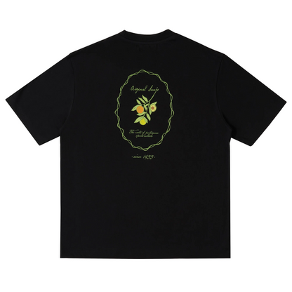 The Sporty Olive T-Shirt Black