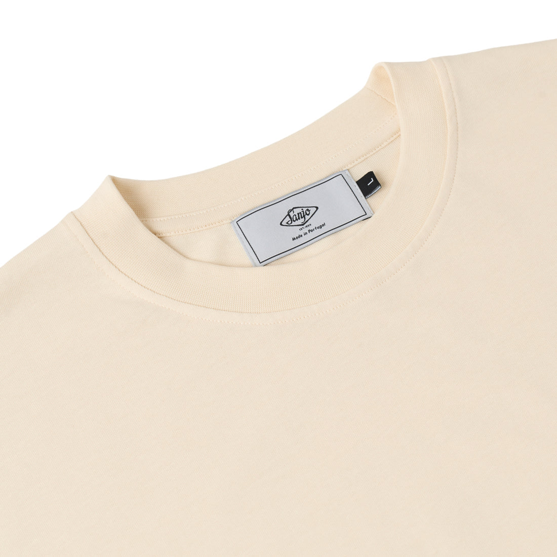 The Sporty Olive T-Shirt Ecru