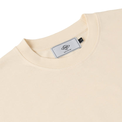 The Sporty Olive T-Shirt Ecru